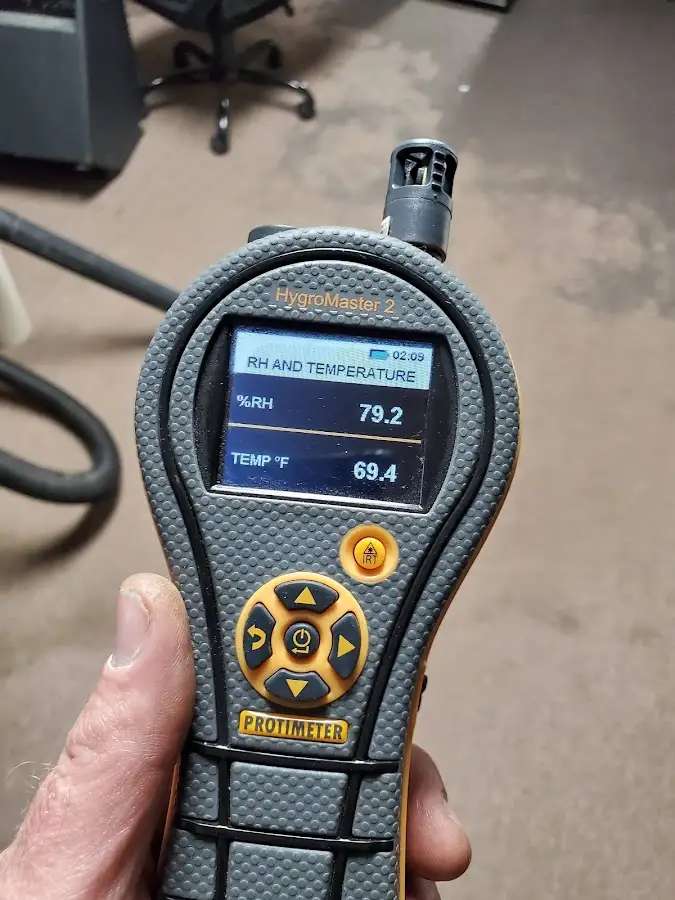 Moisture meter humidity assessment for Fire & Smoke Damage Restoration in Hanford